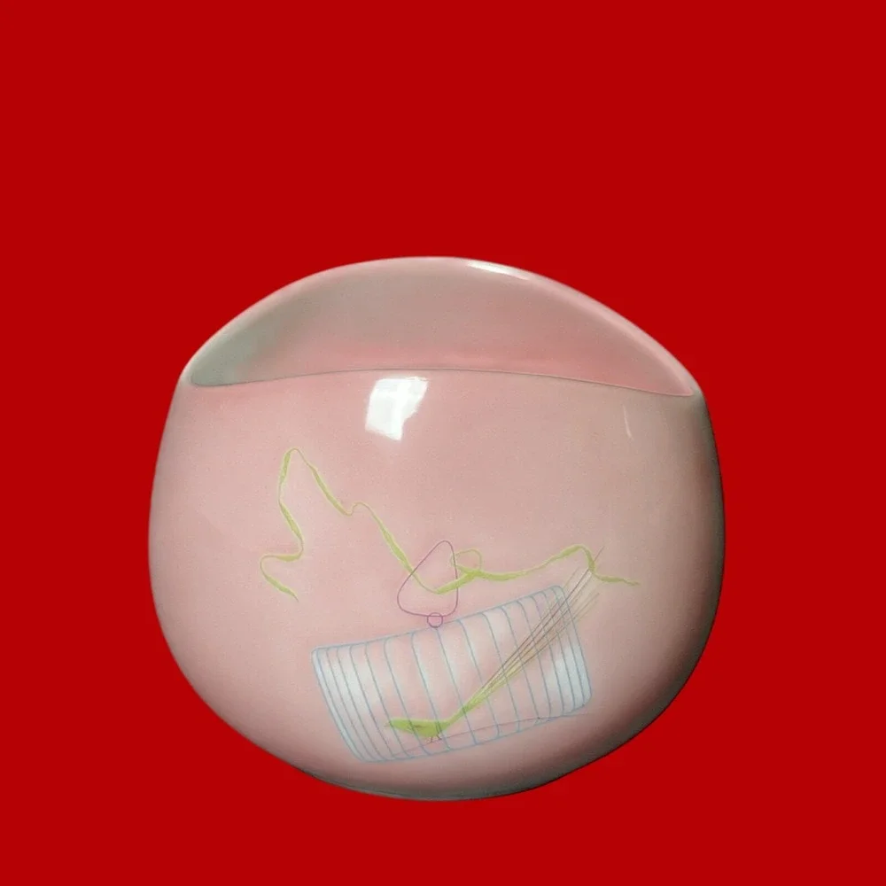 Vtg MCM Rosenthal Continental China Raymond Loewy BIRD CAGE‎ Sugar Bowl